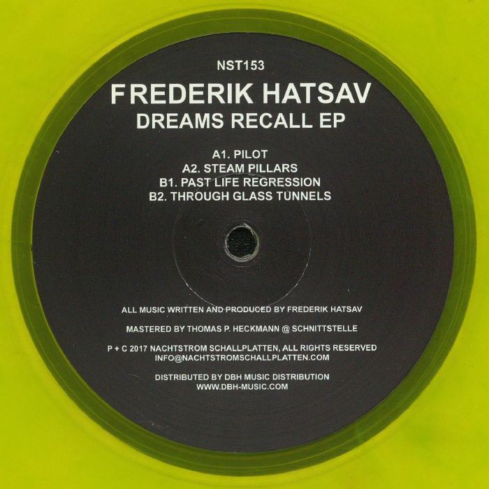 HATSAV, Frederik - Dreams Recall EP
