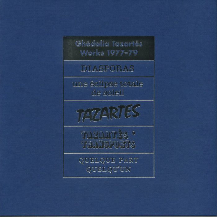 TAZARTES, Ghedalia - Works 1977-1979