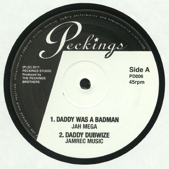 JAH MEGA/JAMREC MUSIC/JOHNNY SAX - Daddy Was A Badman
