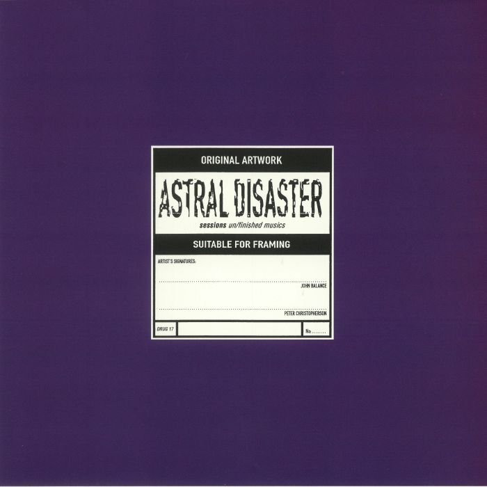 COIL - Astral Disaster Sessions: Un/Finished Musics