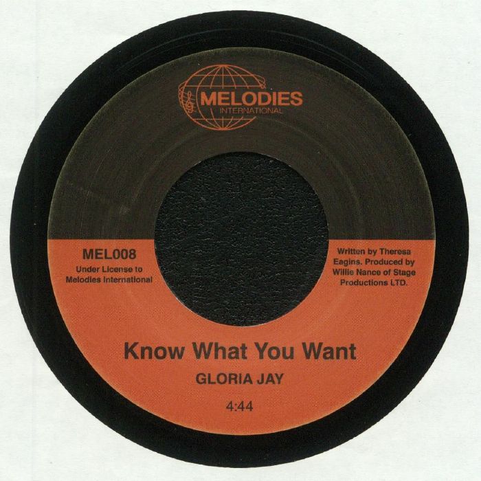 JAY, Gloria - Know What You Want