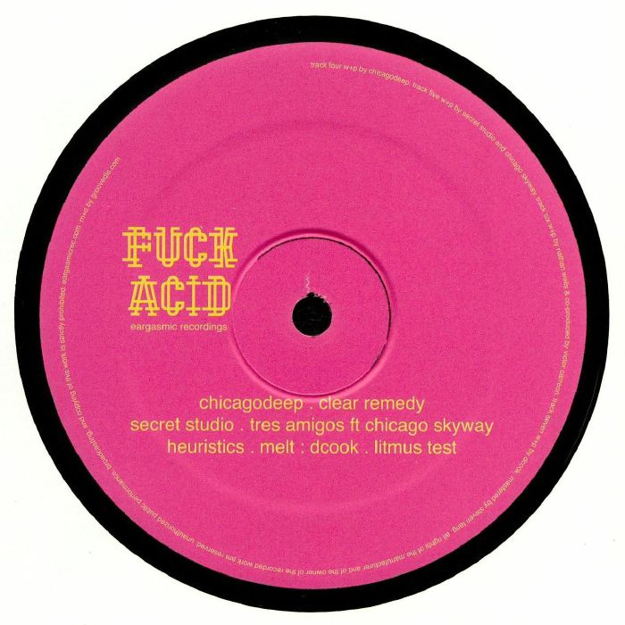 CHICAGODEEP/SECRET STUDIO/HEURISTICS/DCOOK - Fuck Acid Part Two