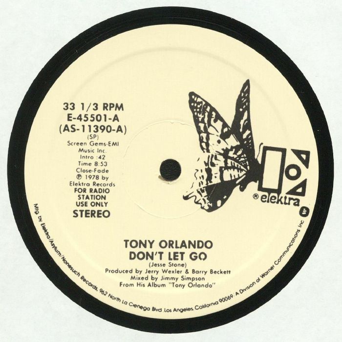 ORLANDO, Tony - Don't Let Go (reissue)