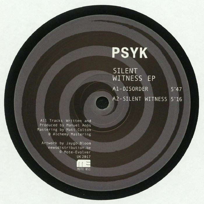 PSYK - Silent Witness EP