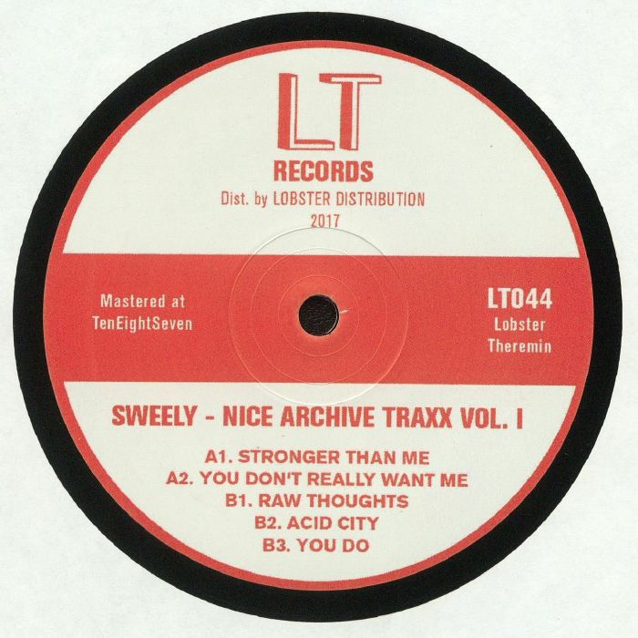 SWEELY - Nice Archive Traxx Vol I