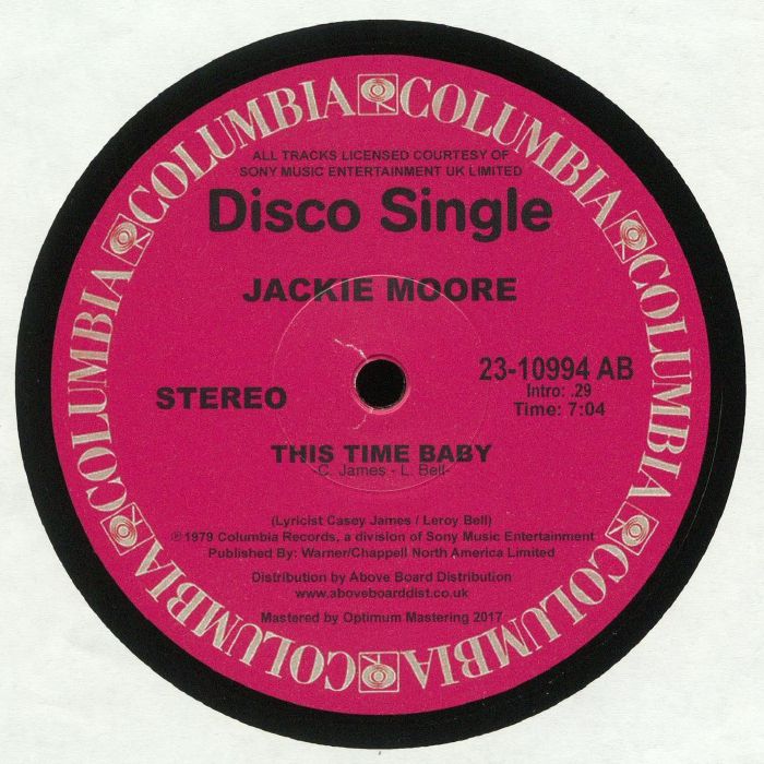 MOORE, Jackie - This Time Baby (reissue)