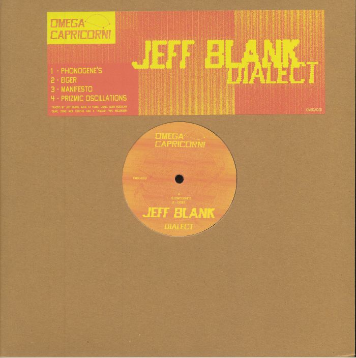 JEFF BLANK - Dialect