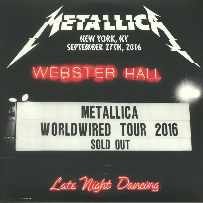 METALLICA - Live At Webster Hall New York NY September 27th 2016