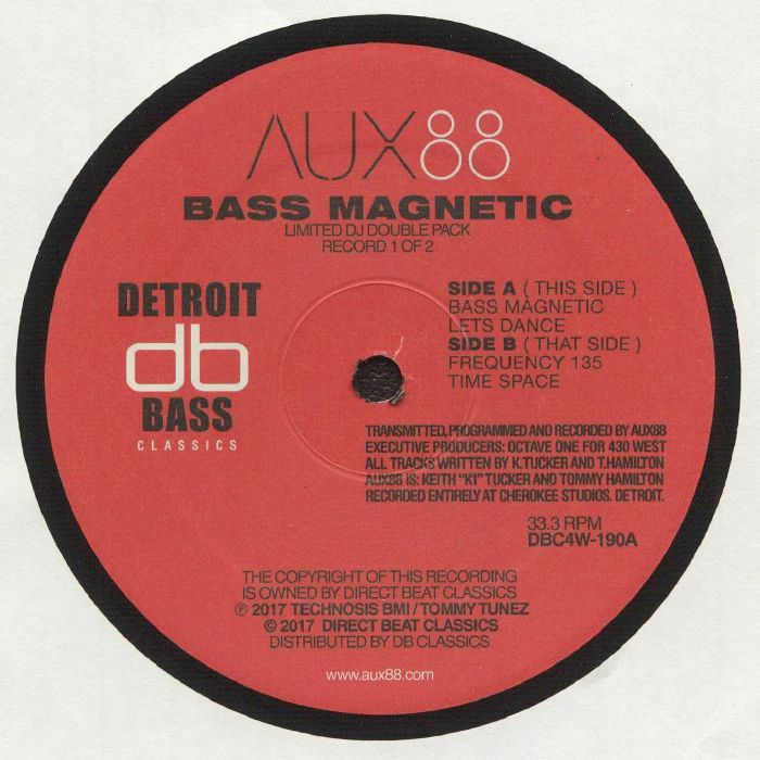 AUX 88 - Bass Magnetic (reissue)