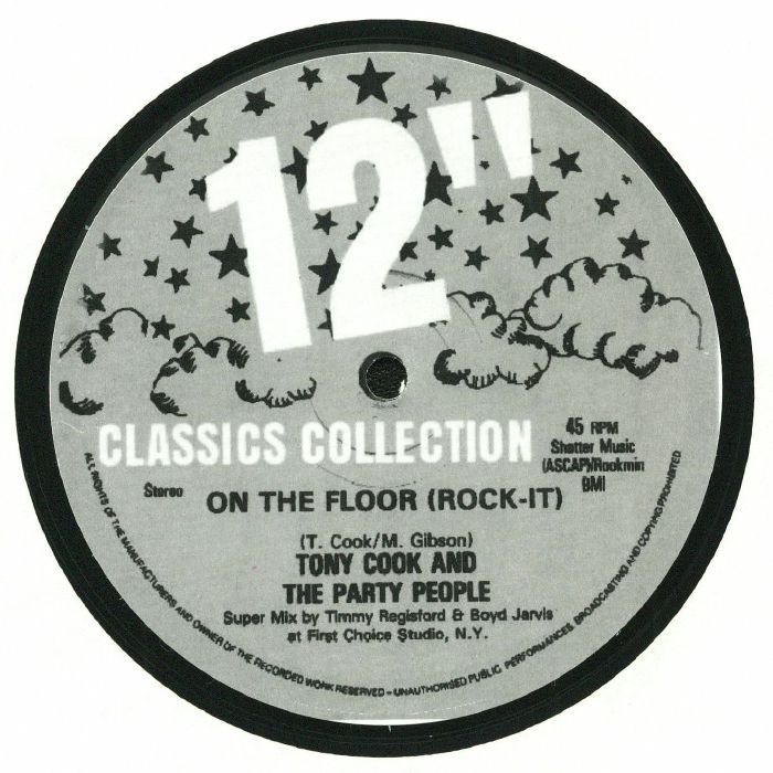 COOK, Tony/THE PARTY PEOPLE - On The Floor (Rock It)