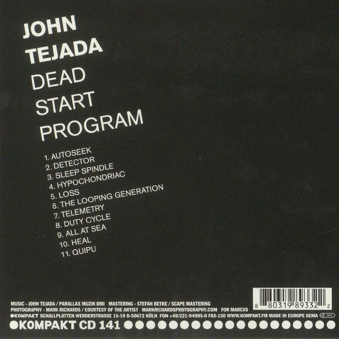 TEJADA, John - Dead Start Program