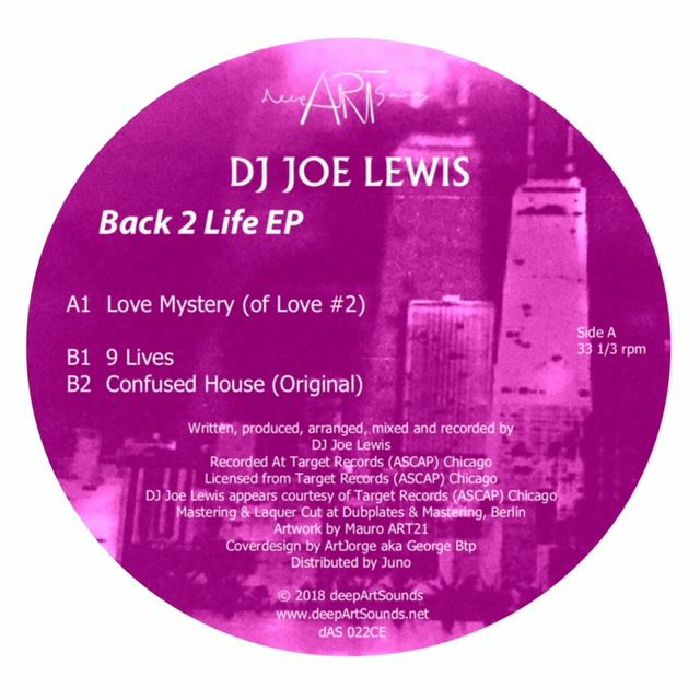DJ JOE LEWIS - Back 2 Live EP