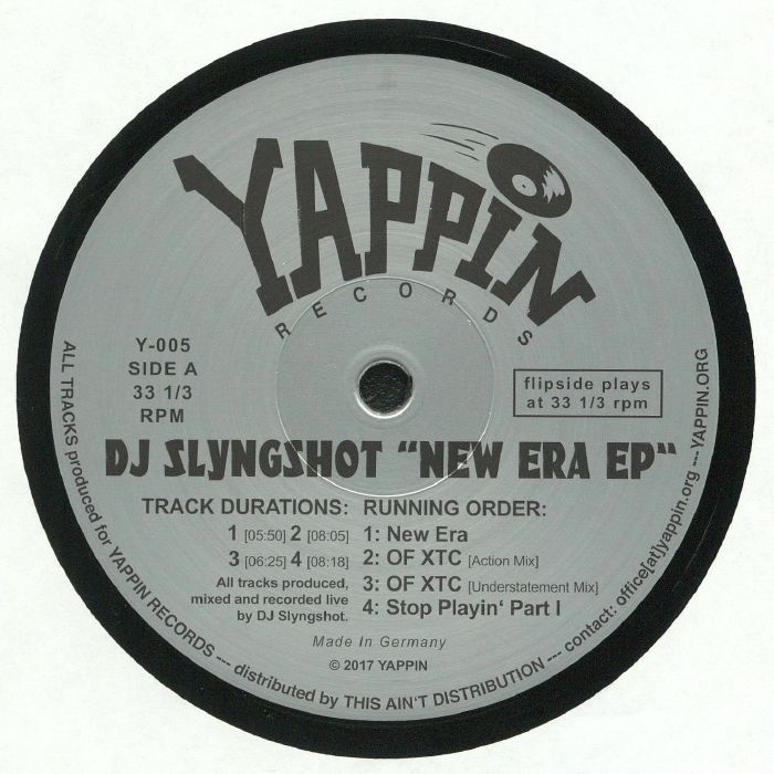 DJ SLYNGSHOT - New Era EP