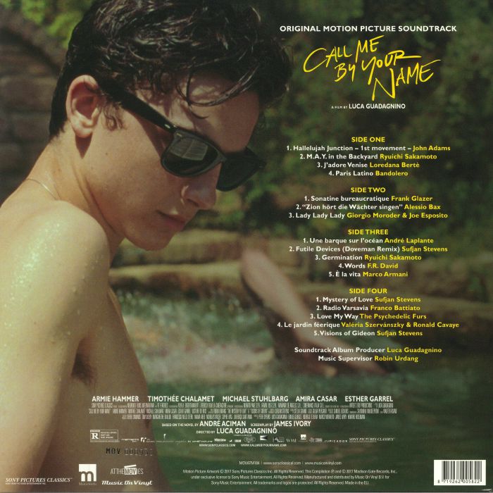 Sufjan STEVENS/RYUICHI SAKAMOTO/VARIOUS - Call Me By Your Name