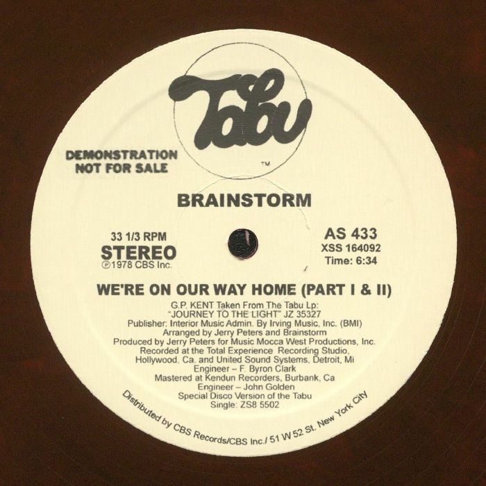 BRAINSTORM - We're On Our Way Home (reissue)
