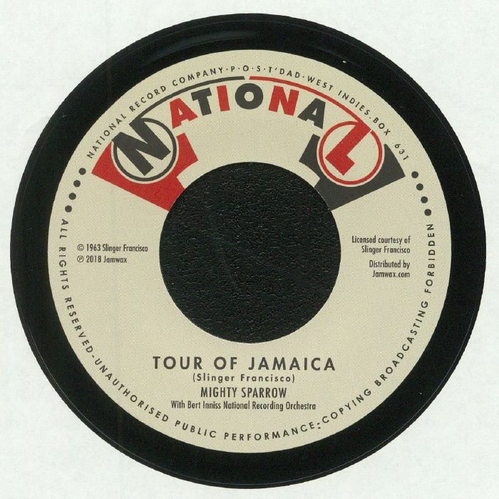 MIGHTY SPARROW - Tour Of Jamaica (reissue)