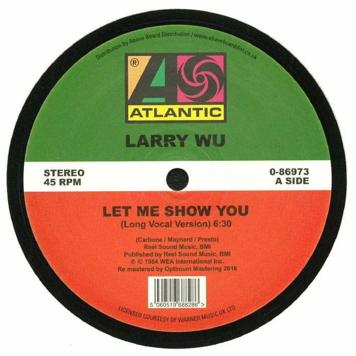 WU, Larry - Let Me Show You (reissue)