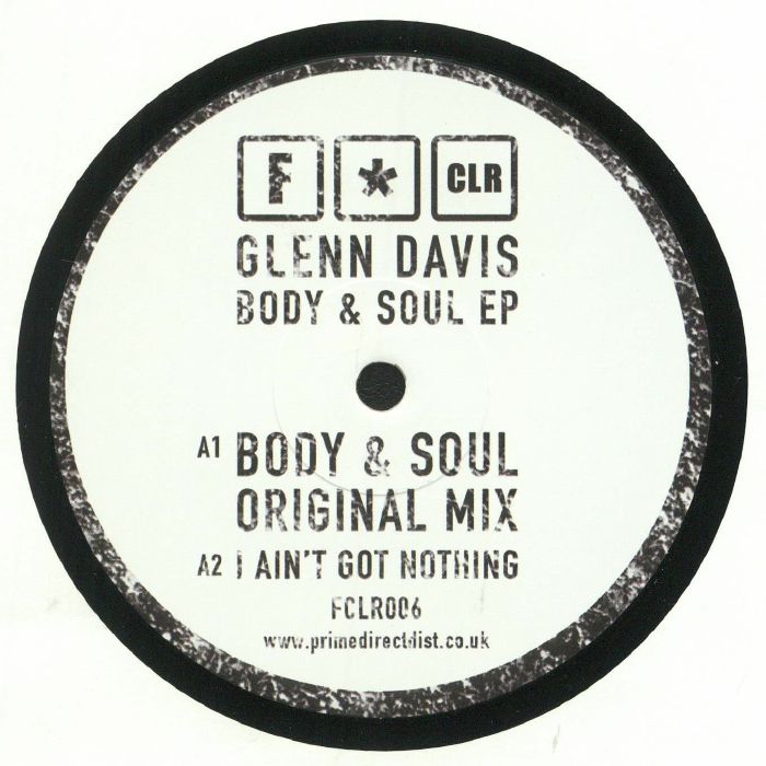 DAVIS, Glenn - Body & Soul EP