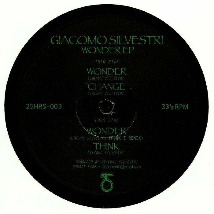 SILVESTRI, Giacomo - Wonder EP