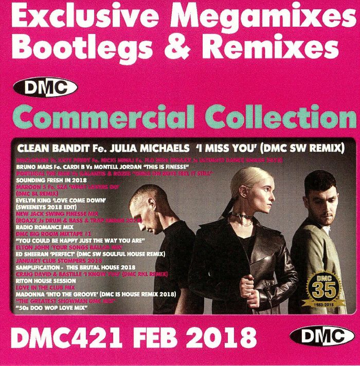 VARIOUS - DMC Commercial Collection February 2018: Exclusive Megamixes Bootlegs & Remixes (Strictly DJ Only)