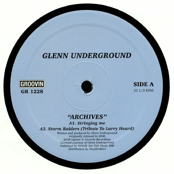 UNDERGROUND, Glenn - Archives (reissue)
