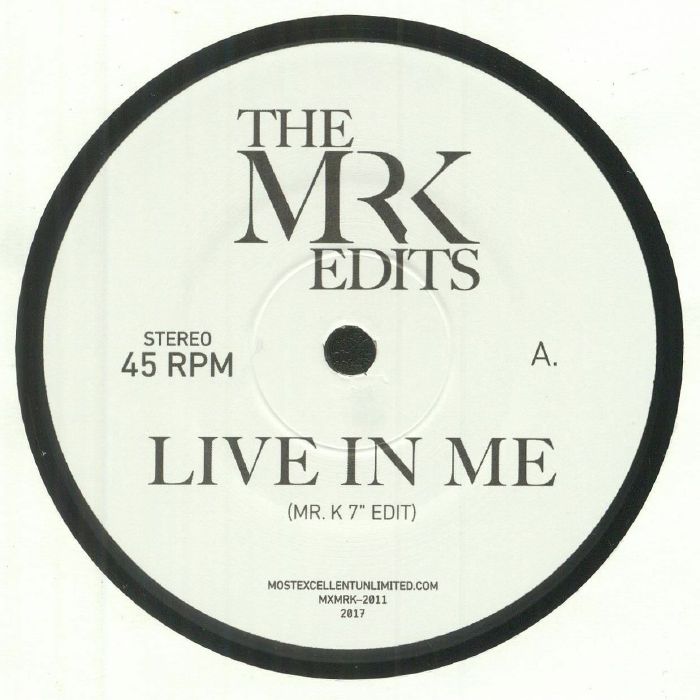 MR K - Live In Me