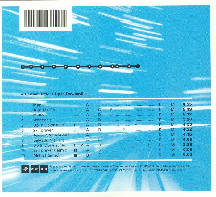 A CERTAIN RATIO - Up In Downsville (reissue)