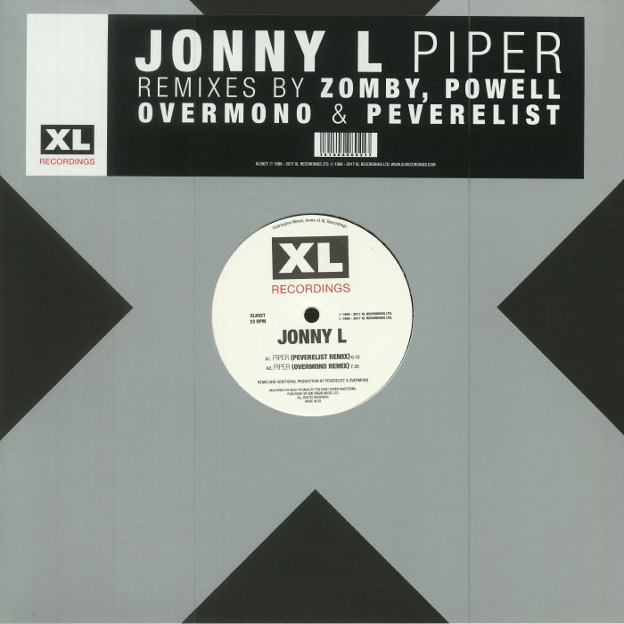 JONNY L - Piper Remixes