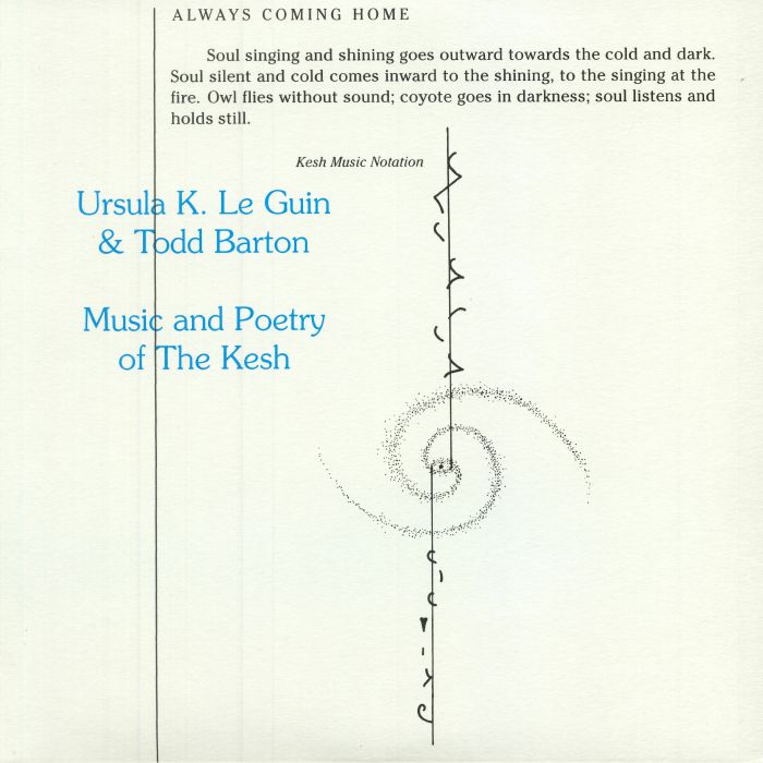 LE GUIN, Ursula K/TODD BARTON - Music & Poetry of The Kesh