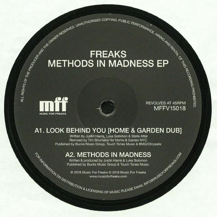 FREAKS - Methods In Madness EP (remastered)