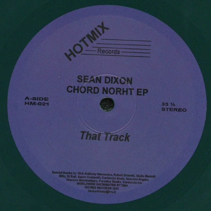 DIXON, Sean - Chord North EP