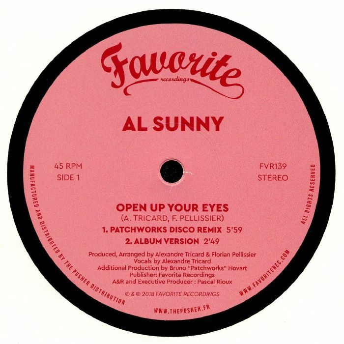 SUNNY, Al - Open up Your Eyes (remixes)