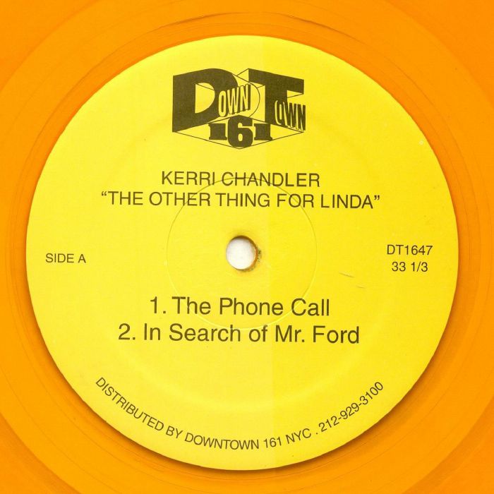 CHANDLER, Kerri - The Other Thing For Linda (reissue)
