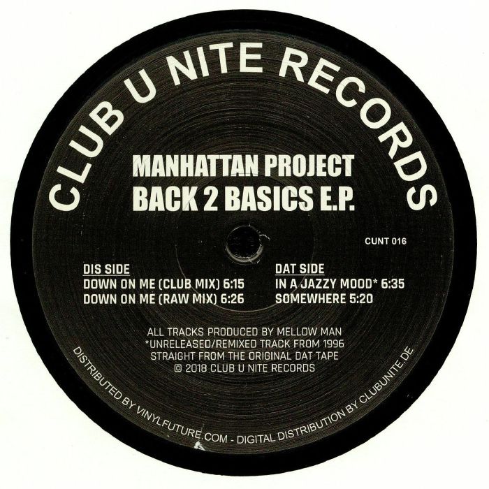 MANHATTAN PROJECT - Back 2 Basics EP