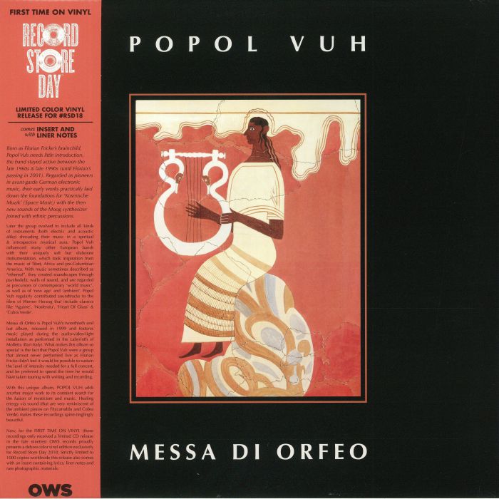 POPOL VUH - Messa Di Orfeo (reissue) (Record Store Day 2018)