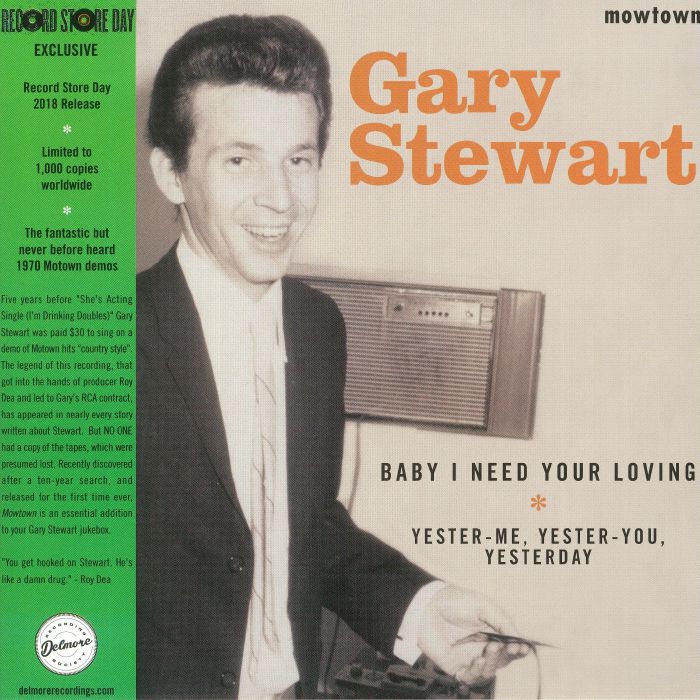 STEWART, Gary - Mowtown (reissue) (Record Store Day 2018)