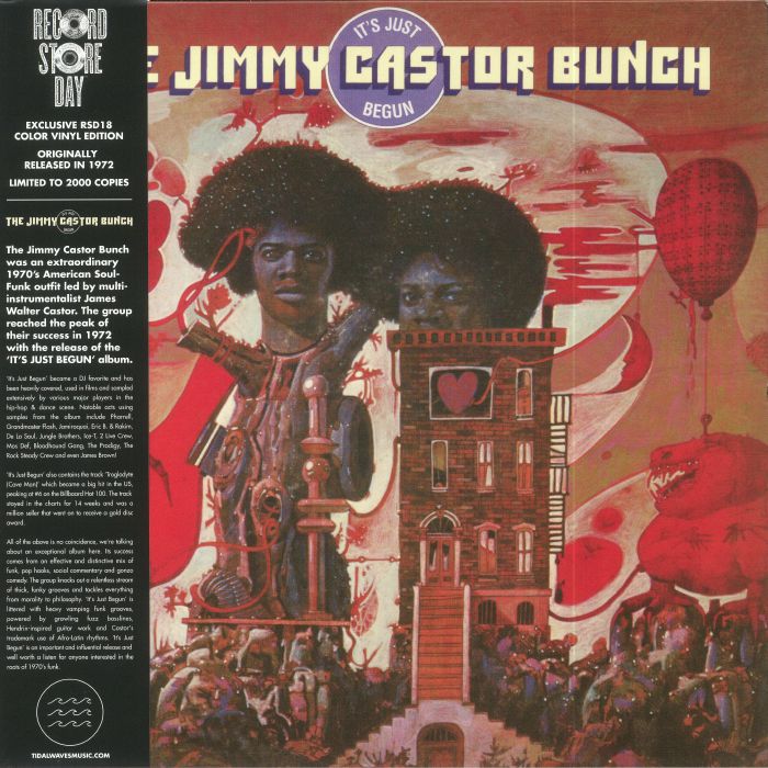 JIMMY CASTOR BUNCH, The - It's Just Begun (reissue) (Record Store Day 2018)