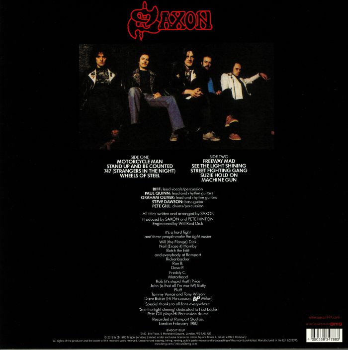 SAXON - Wheels Of Steel (reissue)
