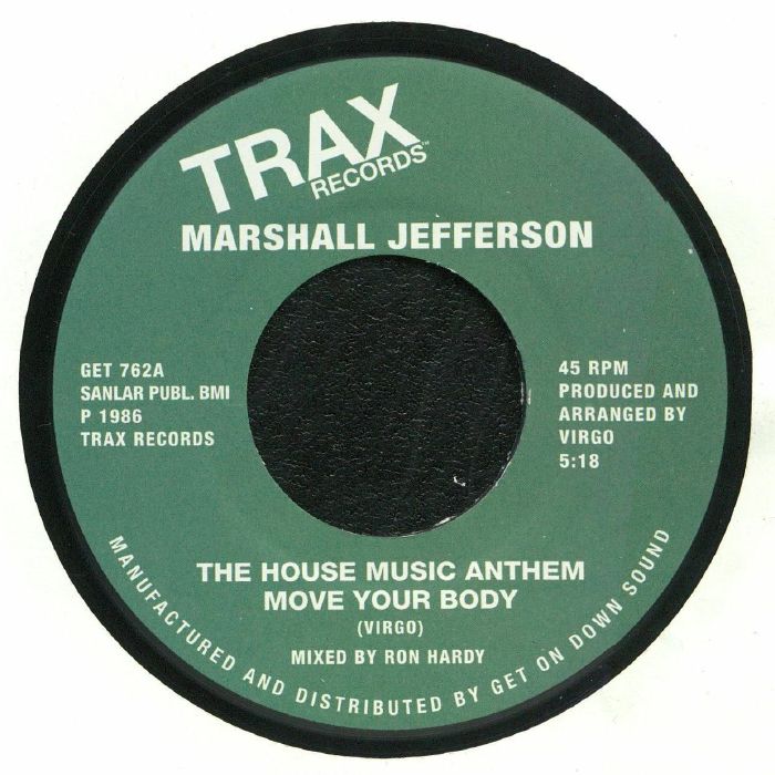 JEFFERSON, Marshall - The House Music Anthem Move Your Body