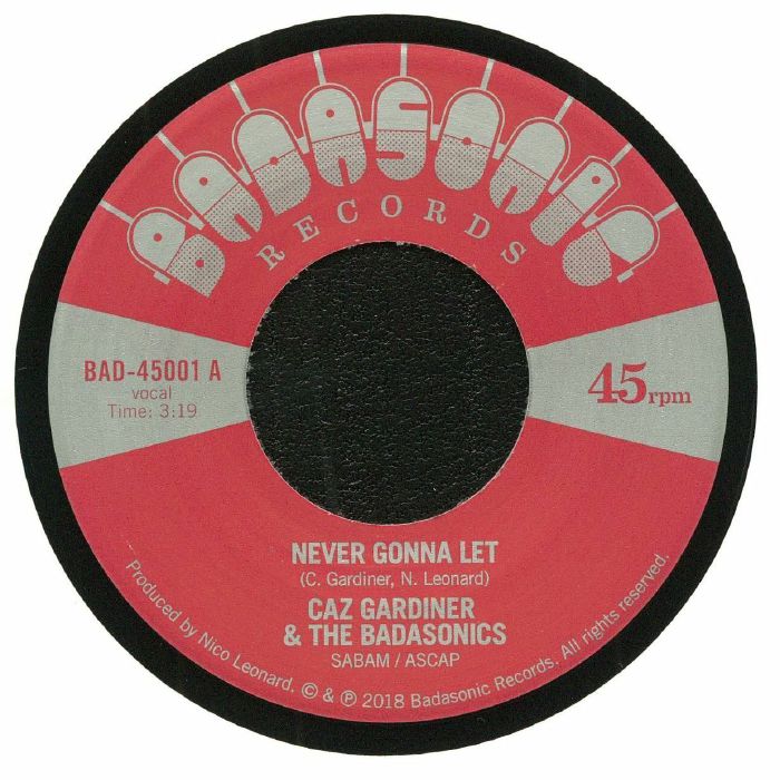 GARDINER, Caz/THE BADASONICS - Never Gonna Let