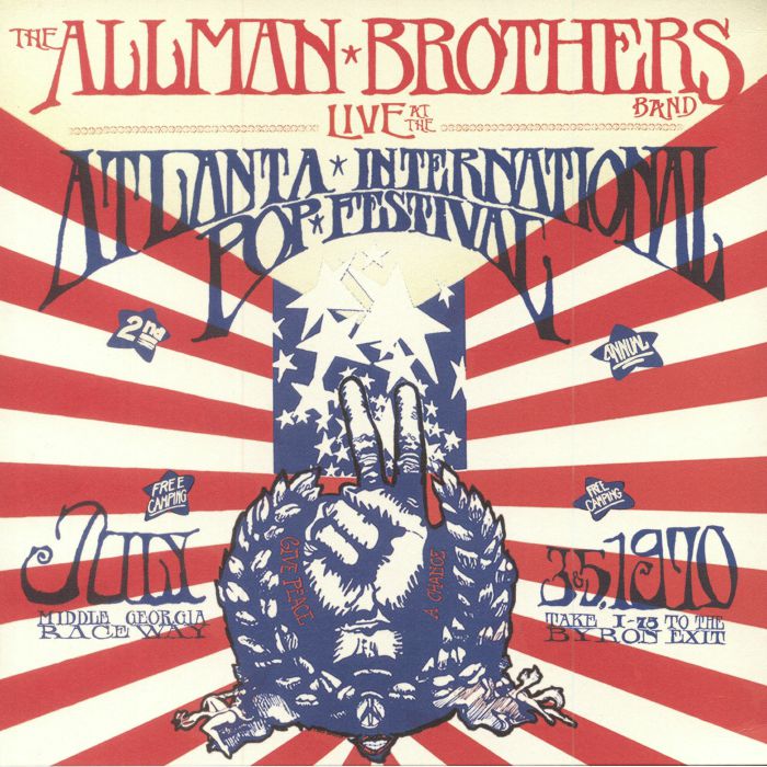 ALLMAN BROTHERS BAND, The - Live At The Atlanta International Pop Festival (Record Store Day 2018)