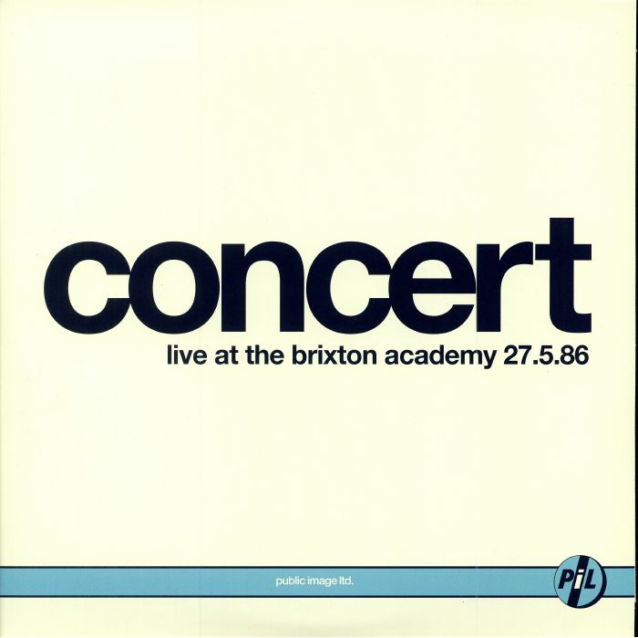 PUBLIC IMAGE LTD - Concert: Live At The Brixton Academy 27/5/86 (Record Store Day 2018)