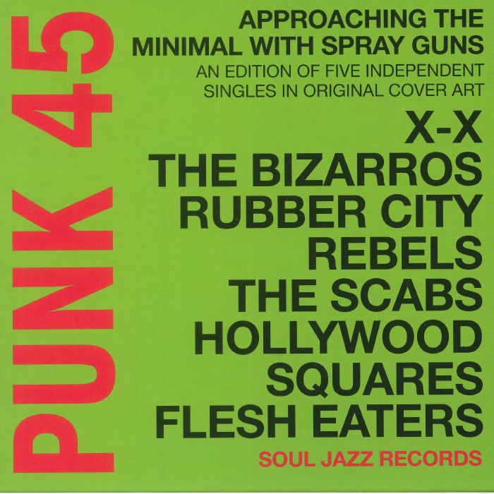 VARIOUS - PUNK 45: Approaching The Minimal With Spray Guns (Record Store Day 2018)