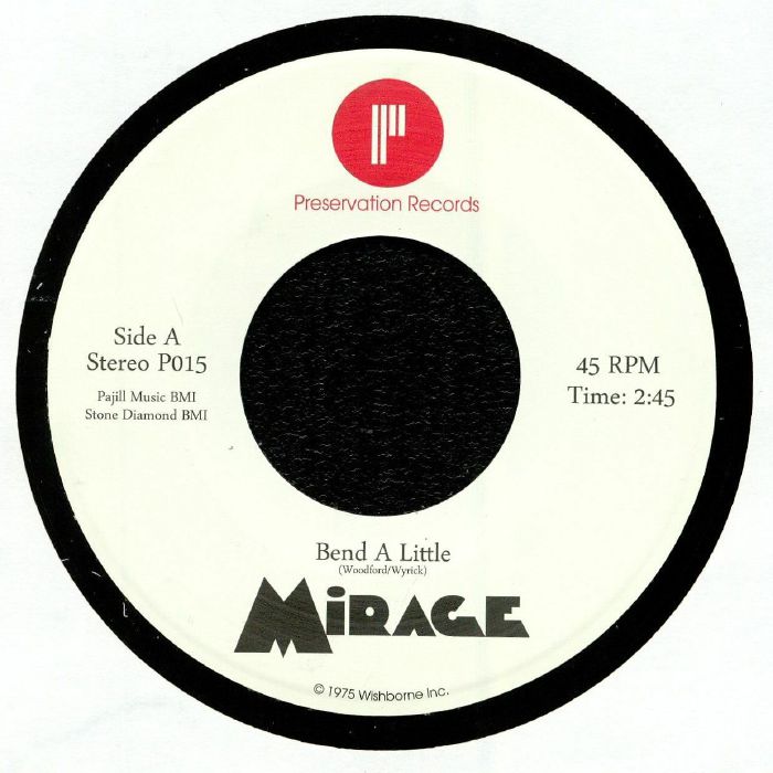 MIRAGE - Bend A Little (reissue)