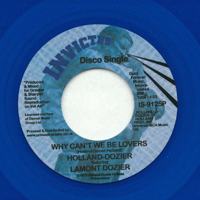 HOLLAND DOZIER HOLLAND feat LAMONT DOZIER - Why Can't We Be Lovers (Record Store Day 2018)