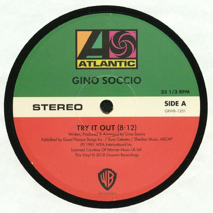 SOCCIO, Gino - Try It Out (remastered)