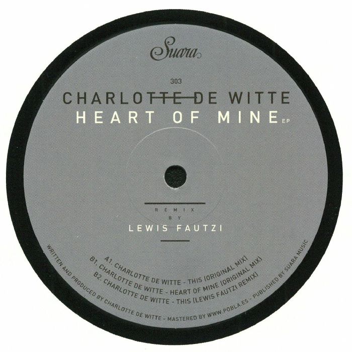 DE WITTE, Charlotte - Heart Of Mine EP