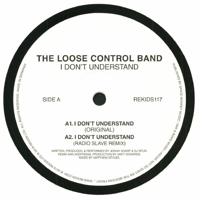 LOOSE CONTROL BAND, The - I Don't Understand