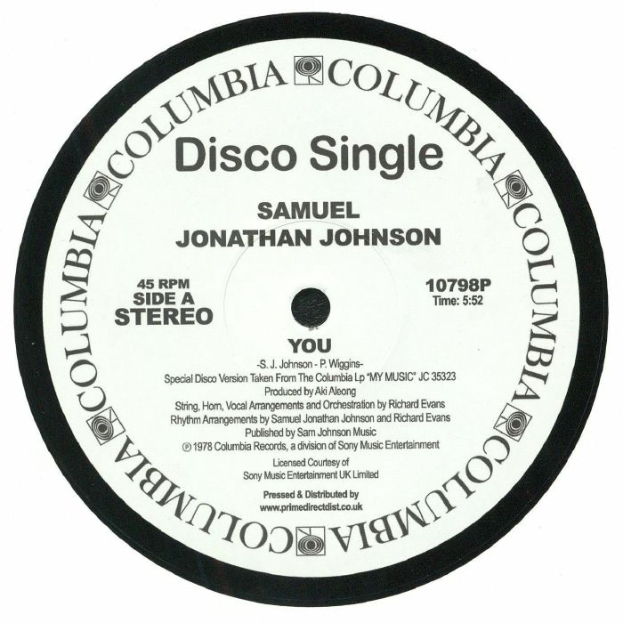 JOHNSON, Samuel Jonathan - You/My Music (reissue)