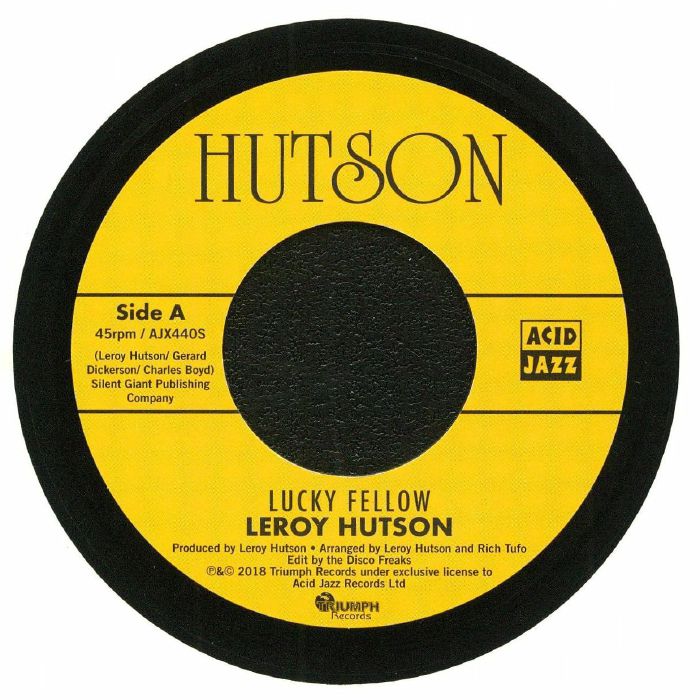 HUTSON, Leroy - Lucky Fellow